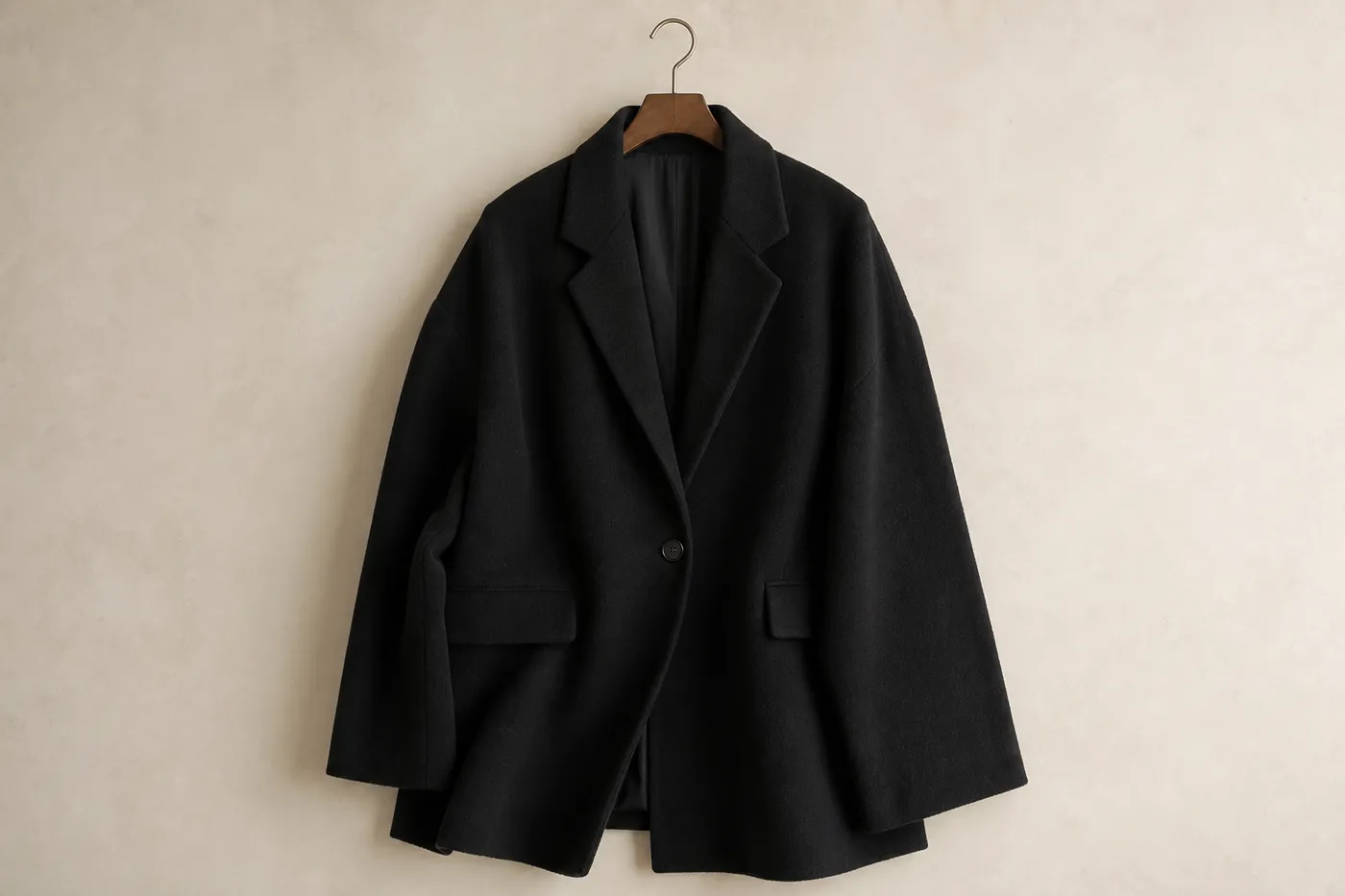 Iconique Blazer Oversize en Laine