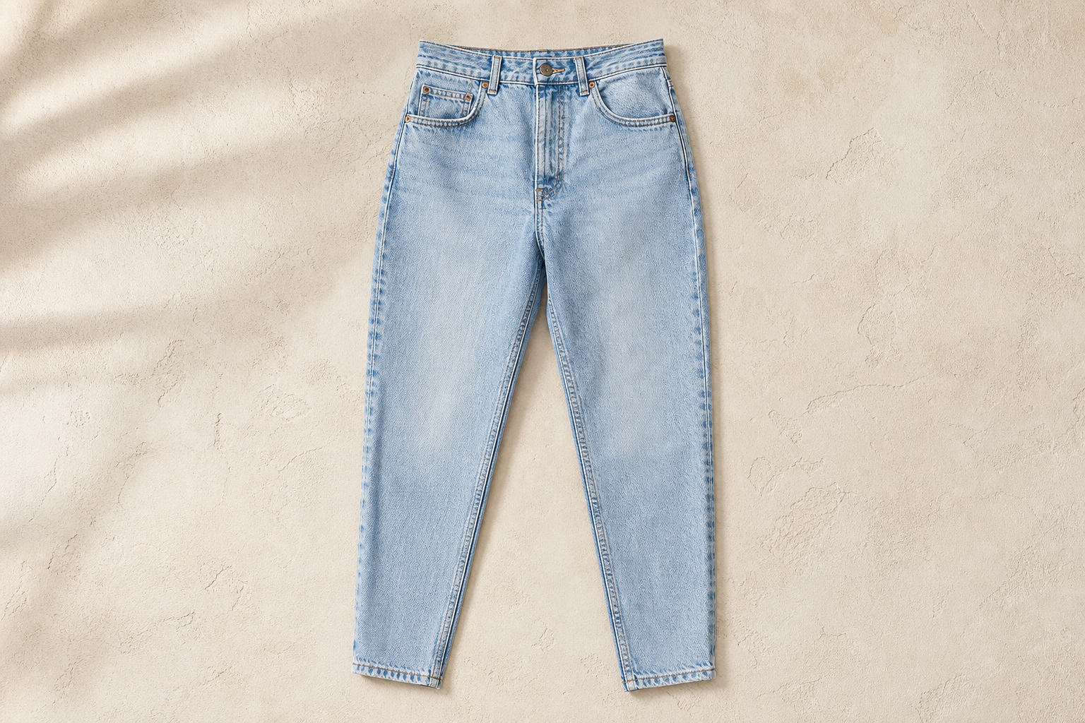 Jean Mom Taille Haute