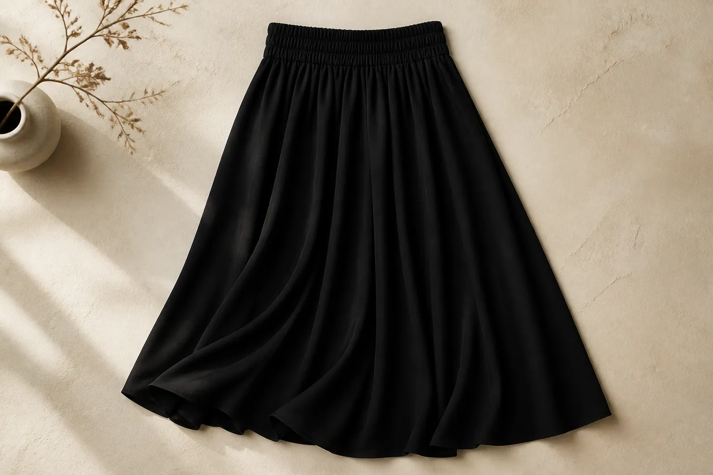 Jupe Trapèze Midi — Iconique