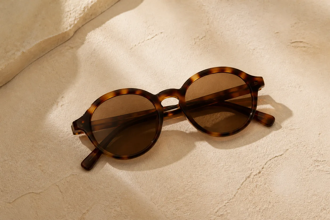 Lunettes de Soleil Rondes