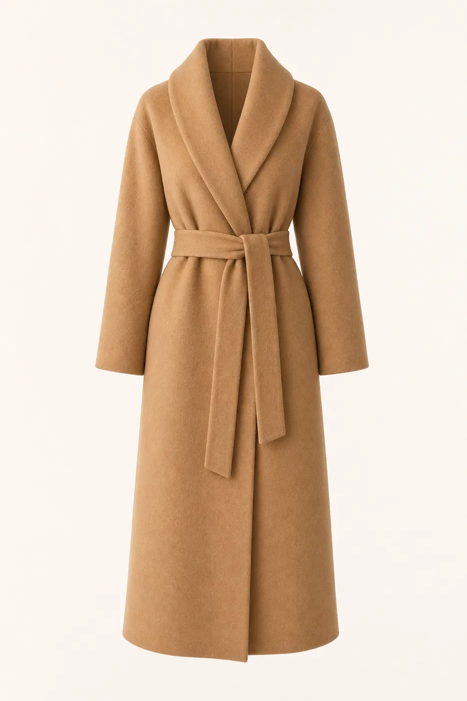 Manteau Long Peignoir en Laine Cachemire
