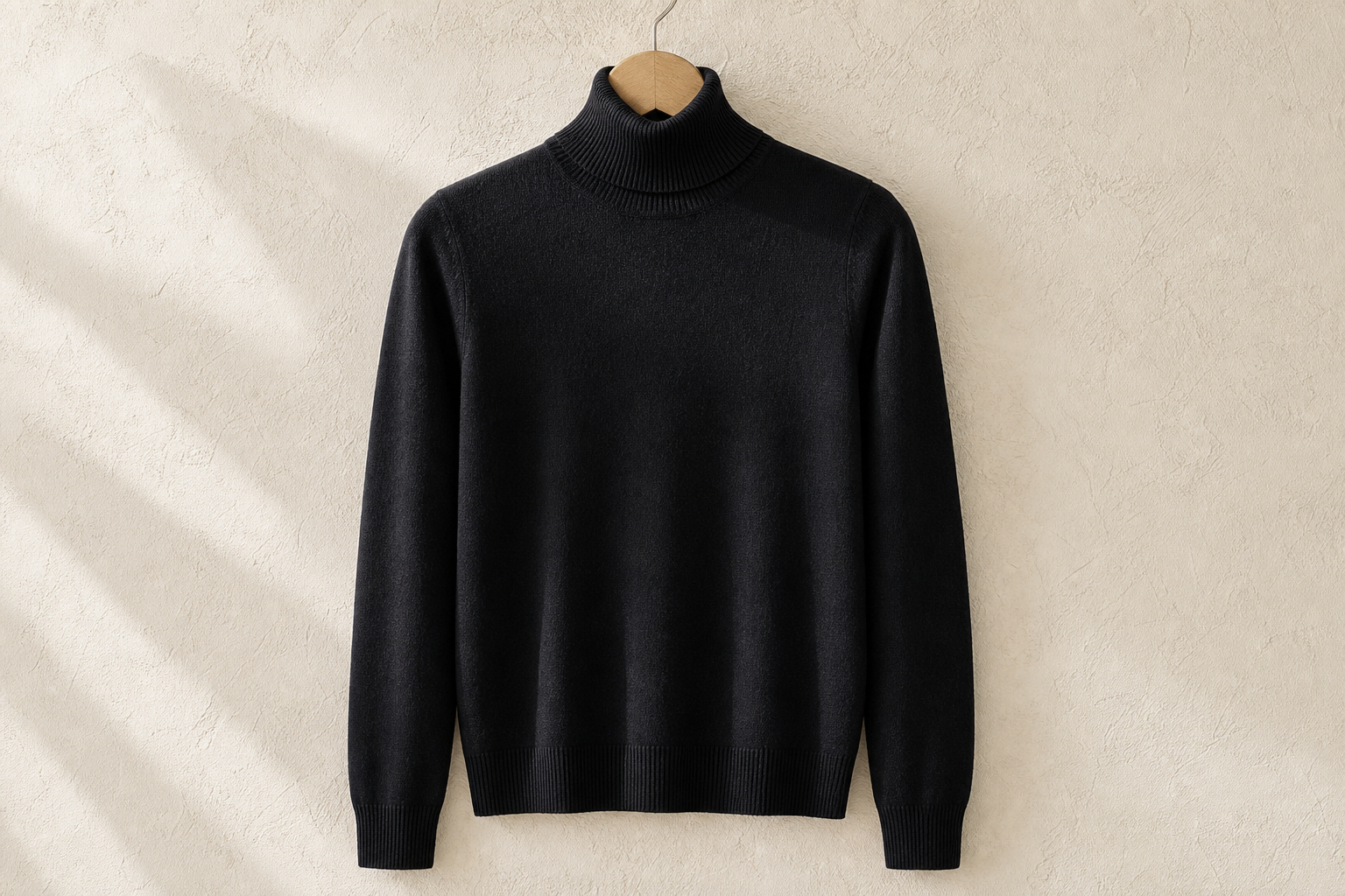 Pull Col Roule Merinos Fin