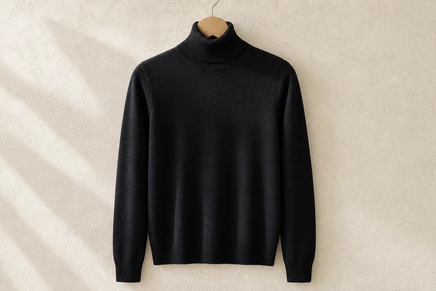 Pull Col Roule Merinos Fin